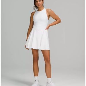 NWT LULULEMON COURT CRUSH TENNIS DRESS WHITE